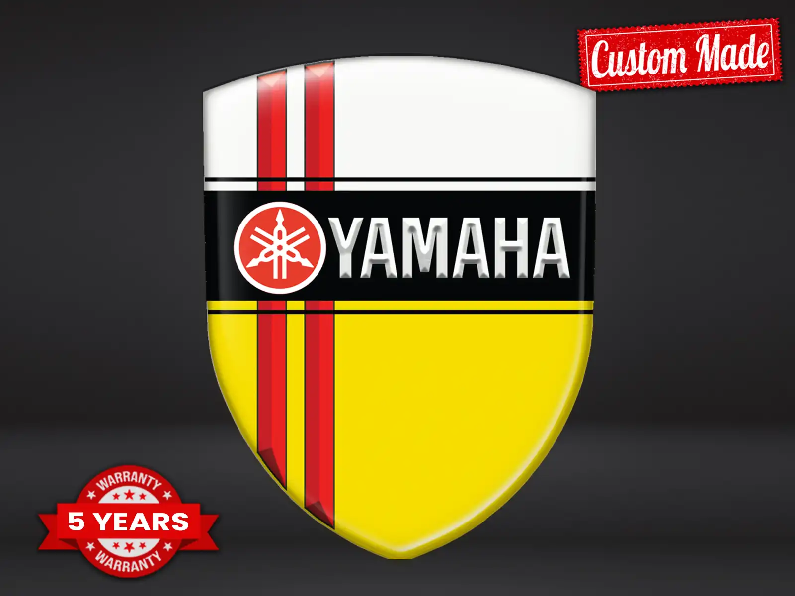 Yamaha Sticker Haute Résistance Max Pro Élégant Disposition